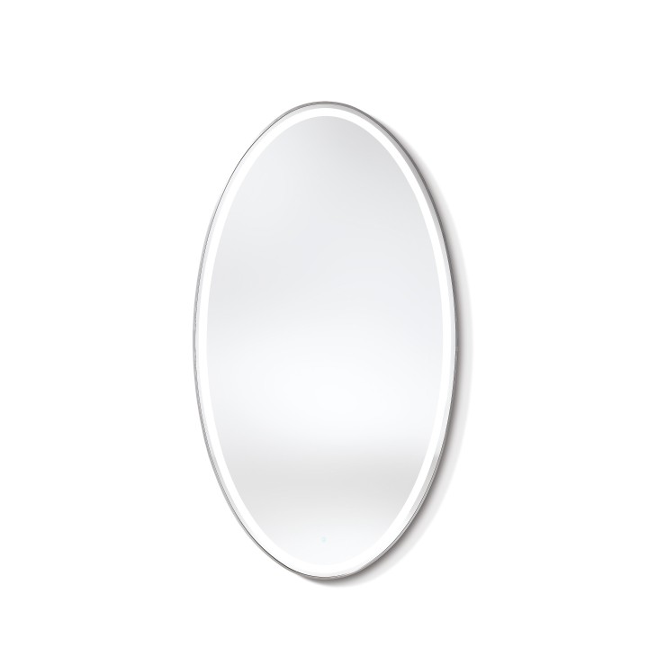 Specchiera ovale con luce LED Sogno