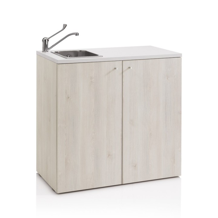 Mobile di servizio 90 cm con lavandino e miscelatore