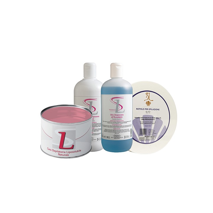 Kit 24 Barattoli Cera Titanio Rosa 400ml + Omaggio