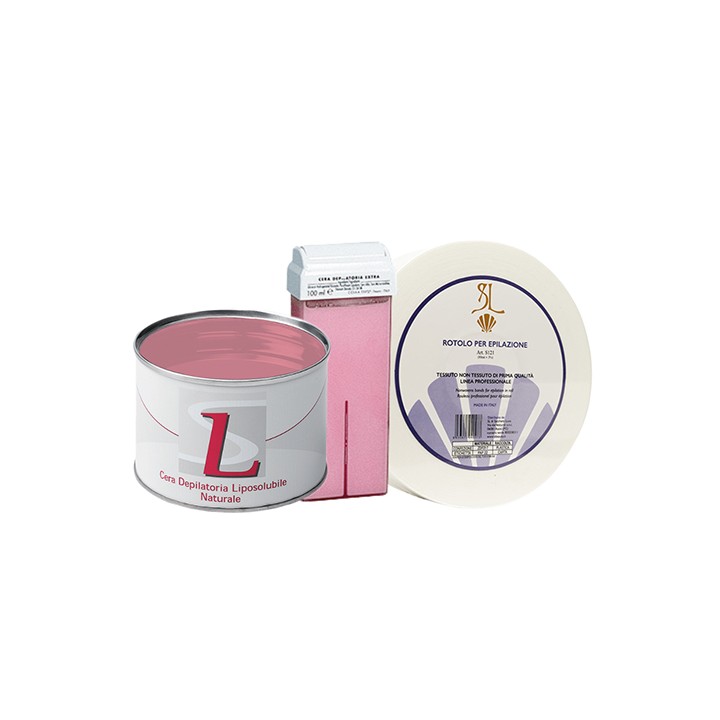 Kit Cartucce e Barattoli Cera Titanio + Omaggio