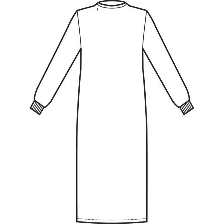 Camice Monouso Unisex Protection in tessuto lavabile