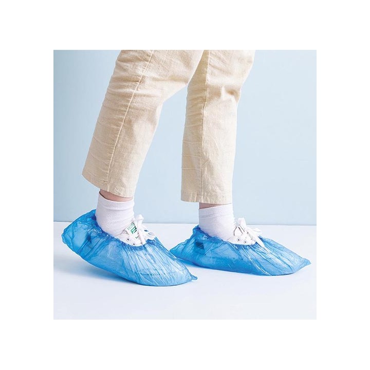Copriscarpe Monouso in Plastica - Confezione 100 Pezzi