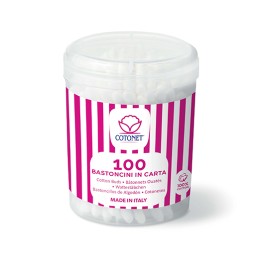 Bastoncini Cotonati 100% Cotone Conf. 100 pz | SL Beauty