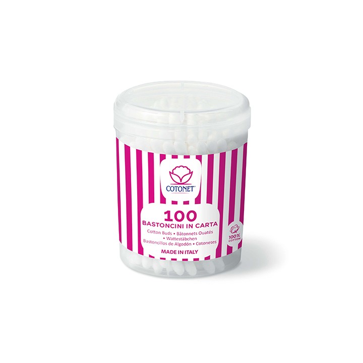 Bastoncini Cotonati 100% Cotone Conf. 100 pz | SL Beauty