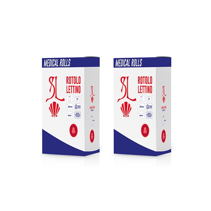 Rotolo Lettino 2 Veli H60 Mt60 Promo 12 pz | SL Beauty