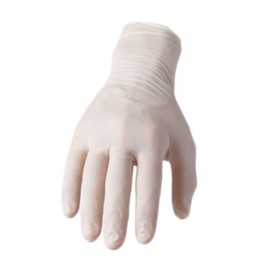 Guanti Lattice con Polvere Taglia S - 100 pz