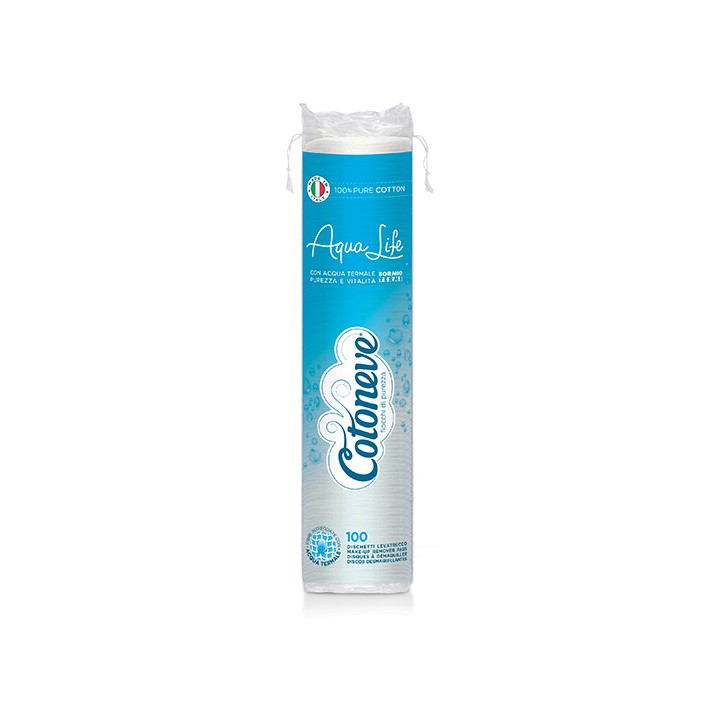 Dischetti Cotone Aqua Life Acqua Termale 100pz