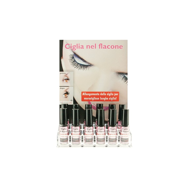 Espositore Ciglia nel Flacone con Tester