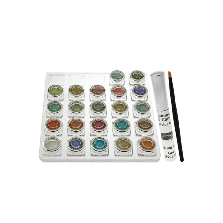 Vassoio Lavoro Ombretti Glitter Professionale