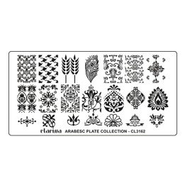 Piastra Stamping Nail Art Arabesc | Ricostruzione Unghie
