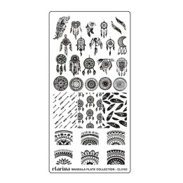 Piastra Stamping Nail Art Mandala | Ricostruzione Unghie