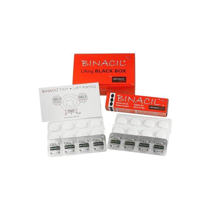 Lifting Box Nero 2in1 - Fissaggio e Tinta Ciglia