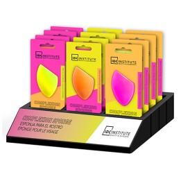 Espositore Spugne Make Up 12 Pz Colori Assortiti