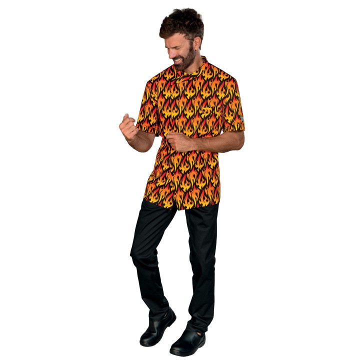 Pantalone slim zip unisex