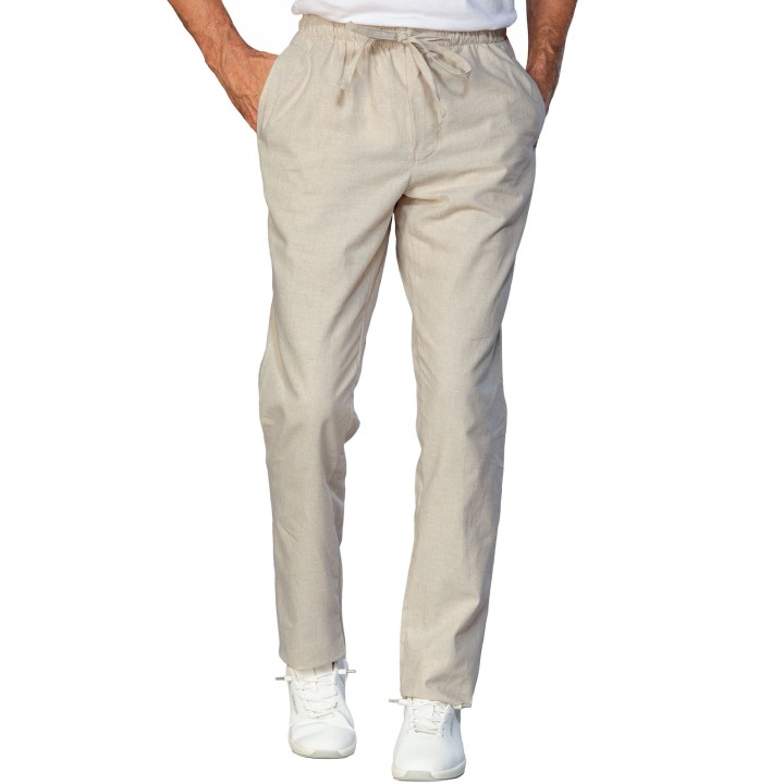 Pantalone slim zip unisex