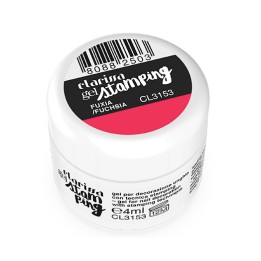 Stamping Gel Fuxia 4ml - Nail Art Professionale