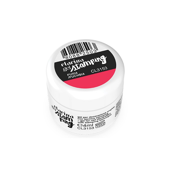 Stamping Gel Fuxia 4ml - Nail Art Professionale