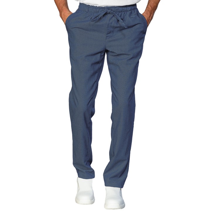 Pantalone slim zip unisex