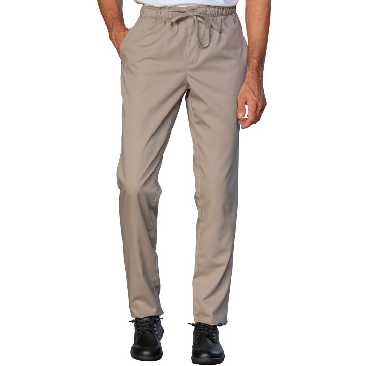 Pantalone slim zip unisex