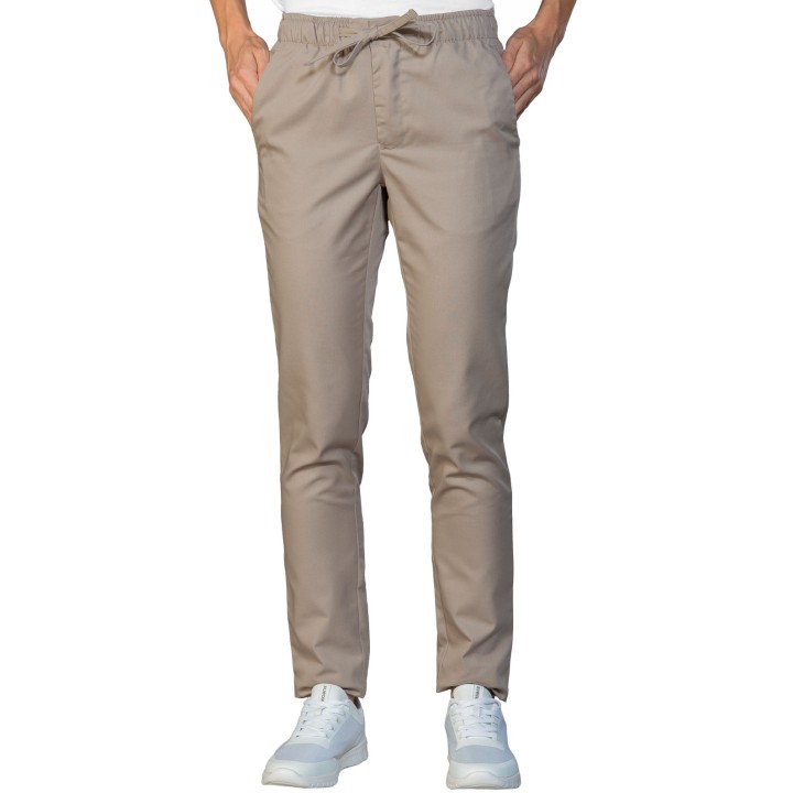 Pantalone slim zip unisex