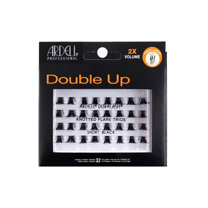 Ciglia Individuali Double Trio Short 32 Ciuffetti