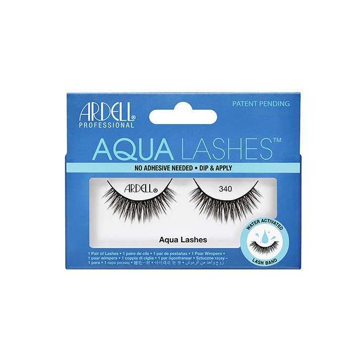 Ciglia Aqua Lashes 340 Black Ardell Senza Colla