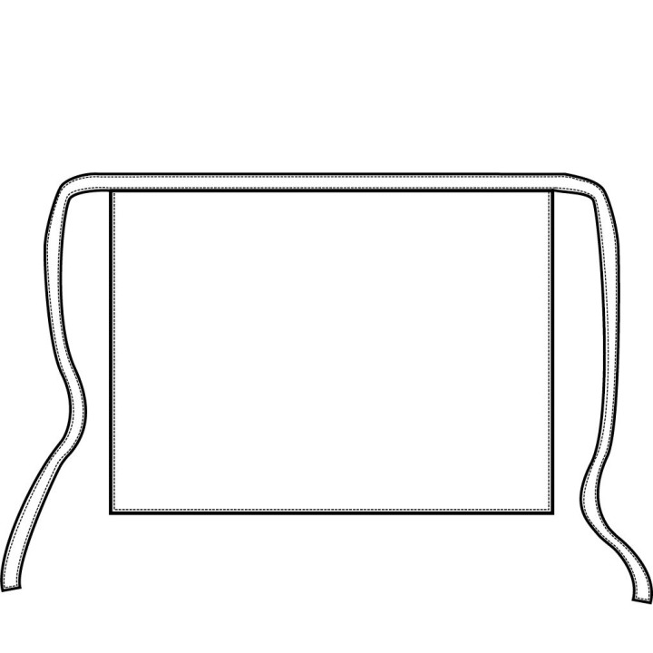 Grembiule Invictus cm 100x75