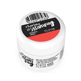 Stamping Gel Rosso 4ml - Nail Art Professionale