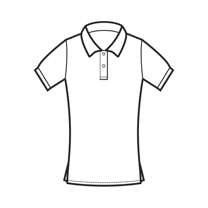 Polo Donna Stretch