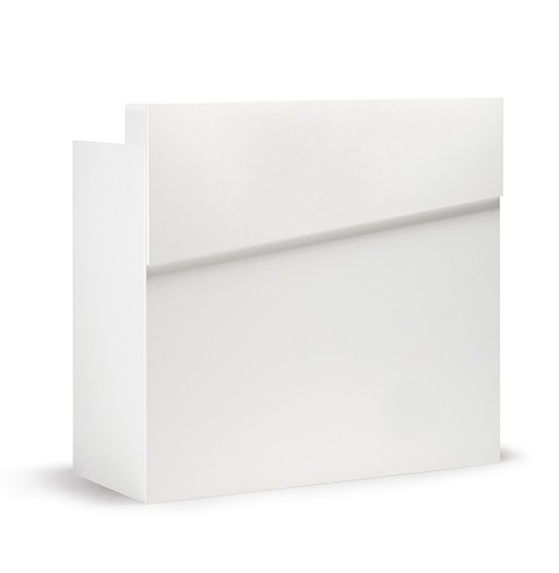 Mobile Cassa Bianco Cm 120 X 55 X 1150H